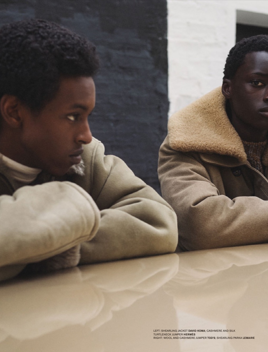 Bakary Cisse & Craig Shimirimana shot for @dapperd...