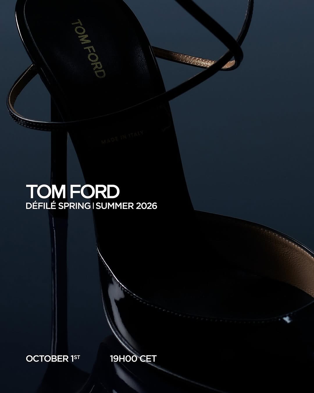 Retouching of the @tomford Spring Summer 2026 show...