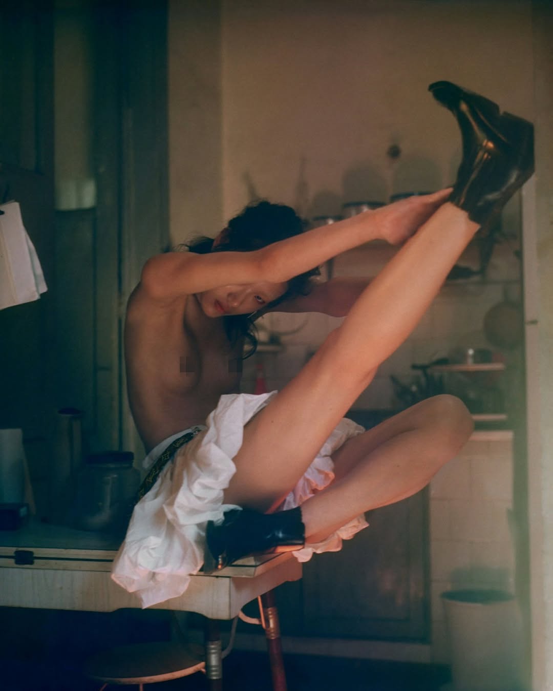 Elina Kechicheva X W Korea