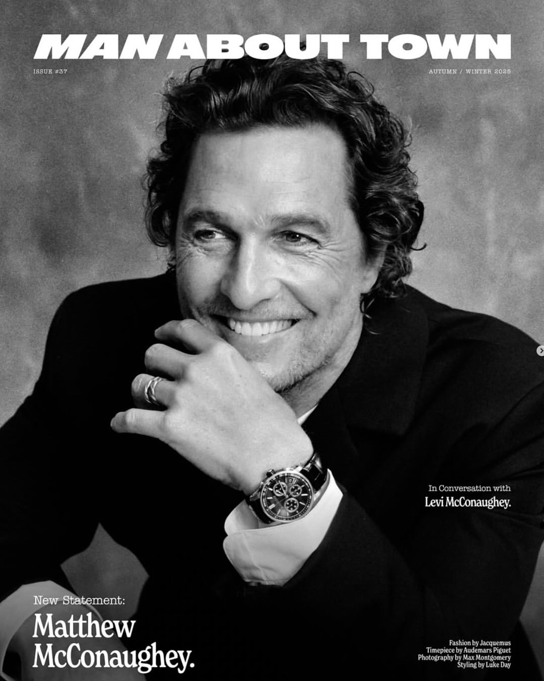 Man About Town UK Featuring Matthew McConaughey