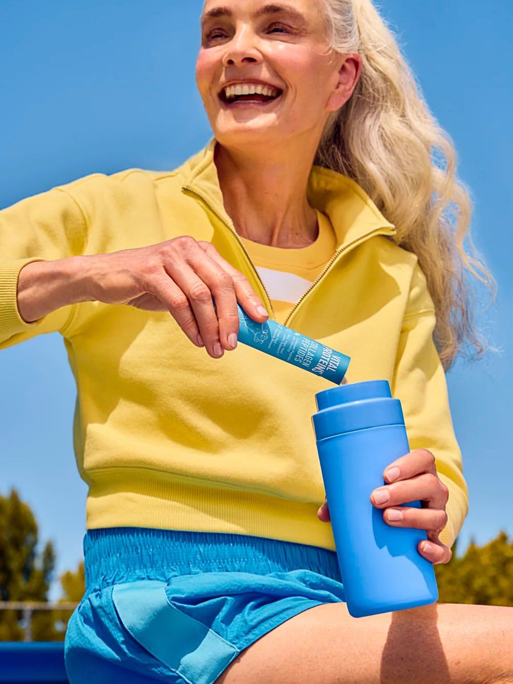 Fresh-faced campaign for @vitalproteins 