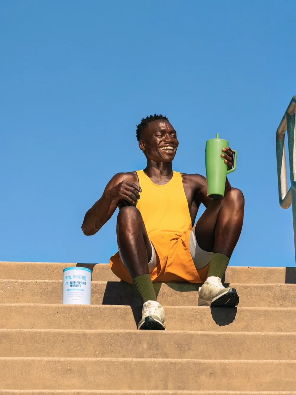 Fresh-faced campaign for @vitalproteins 