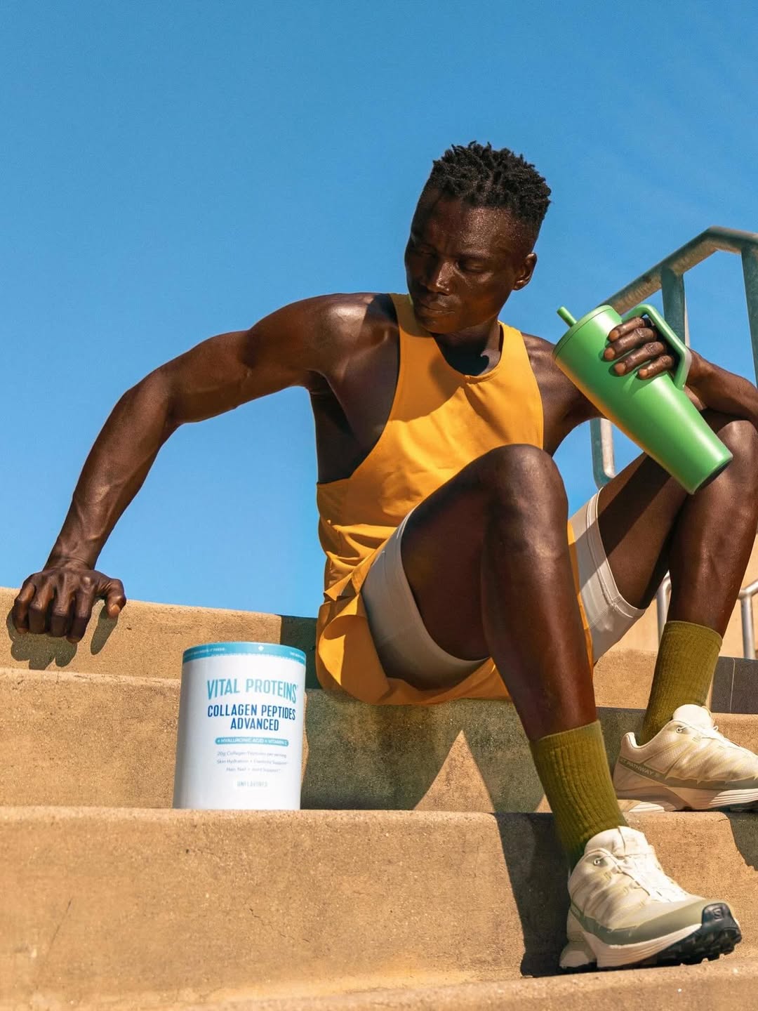 Fresh-faced campaign for @vitalproteins 