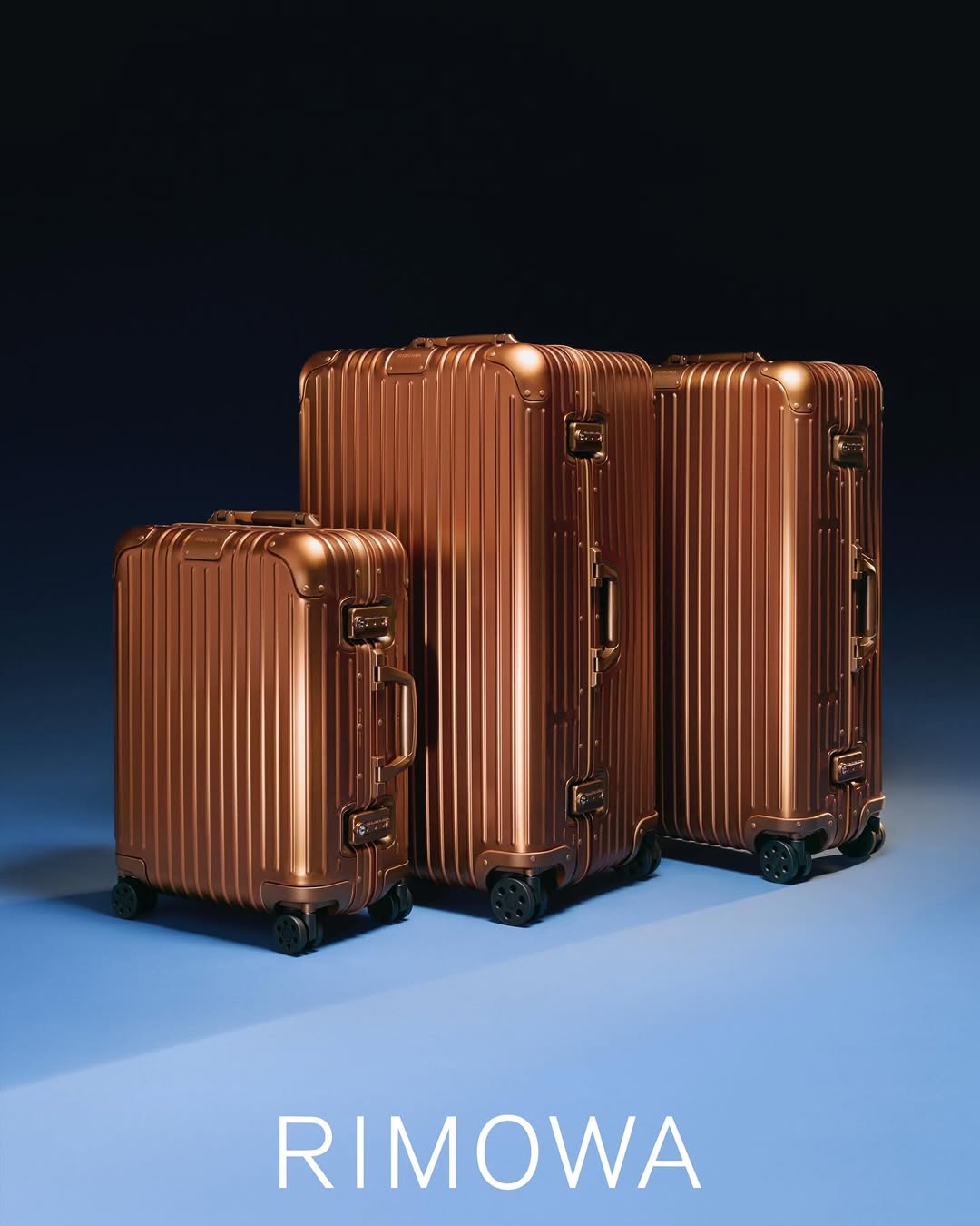 New @rimowa bronze campaign with retouching by us ...