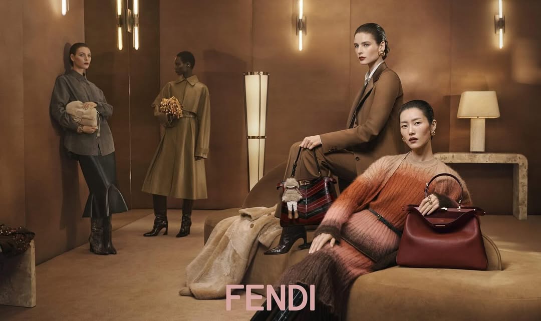 @fendi FW25 campaign photographed by @stevenmeisel...