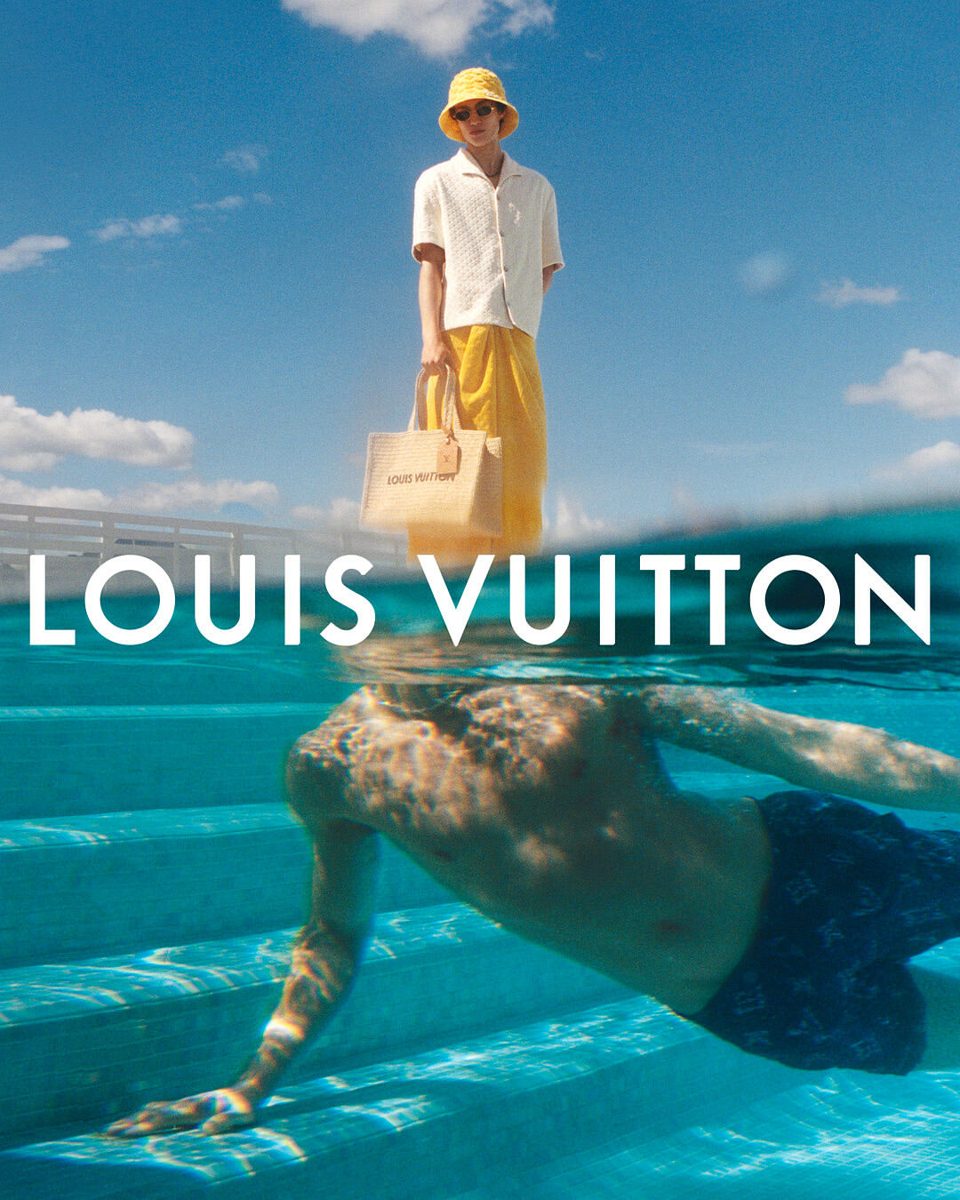 @louisvuitton Pre-Fall 2025 campaign with retouchi...
