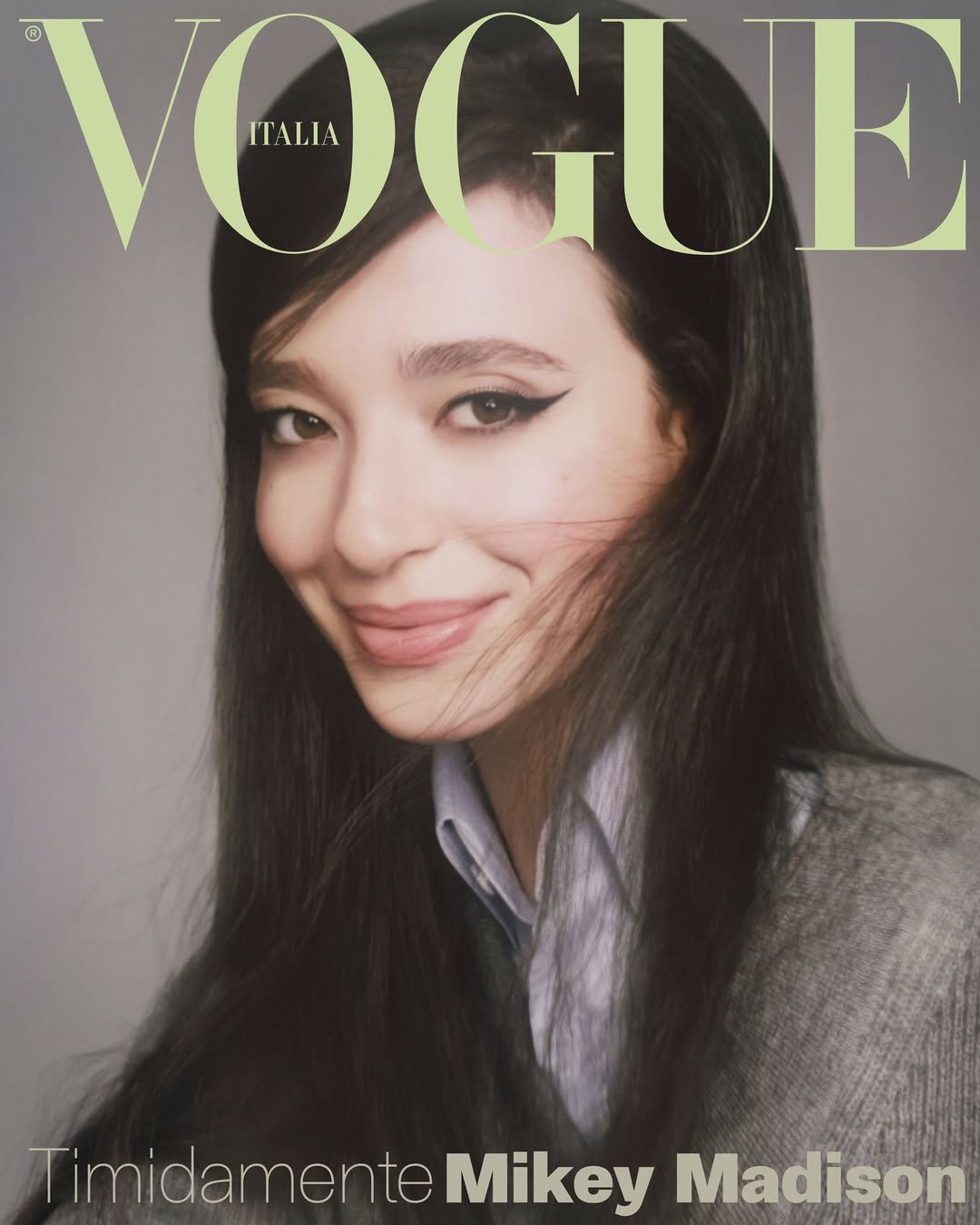 Mikey Madison for @vogueitalia by @stevenmeiseloff...