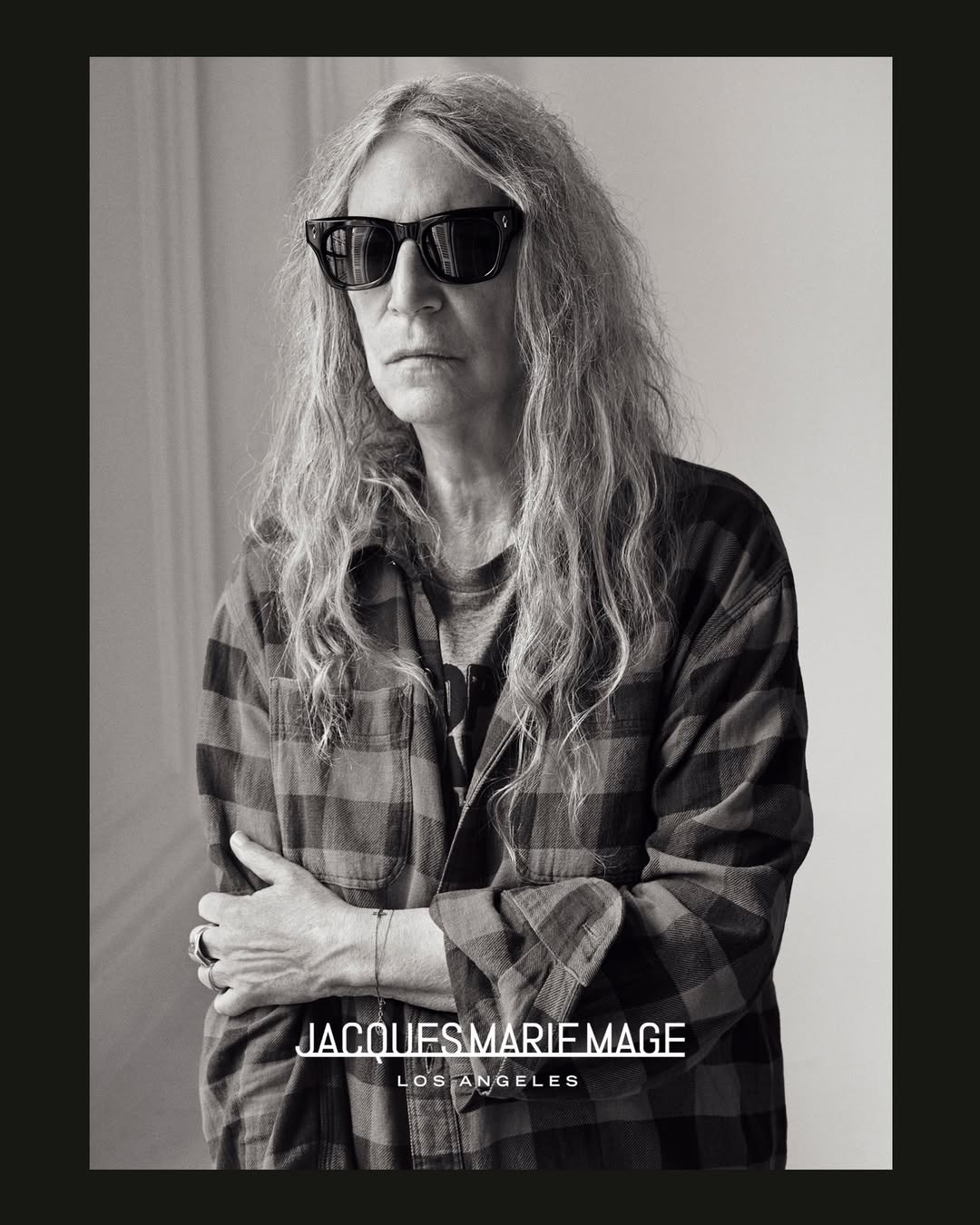 Icon @thisispattismith photographed by @ethanjames...