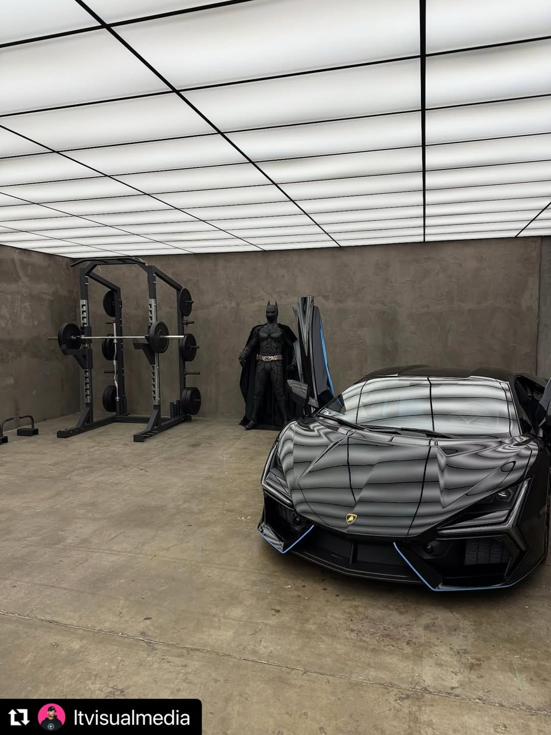 @youngla x Batman  collab shot on MatrixBx Sta...