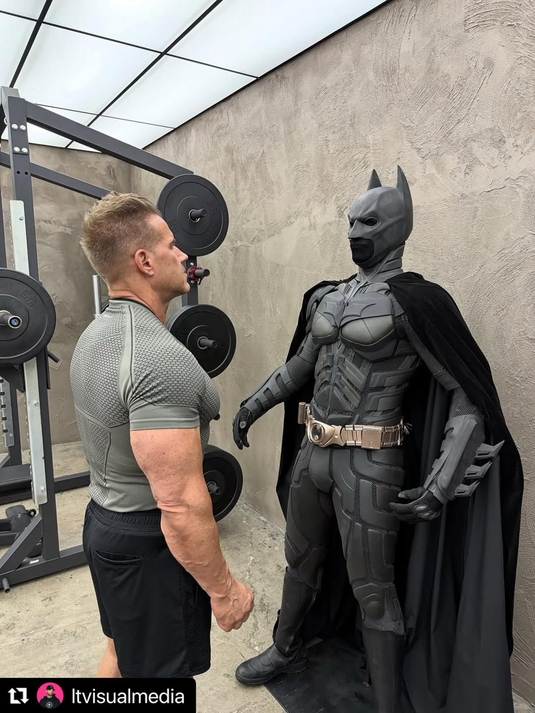 @youngla x Batman  collab shot on MatrixBx Sta...