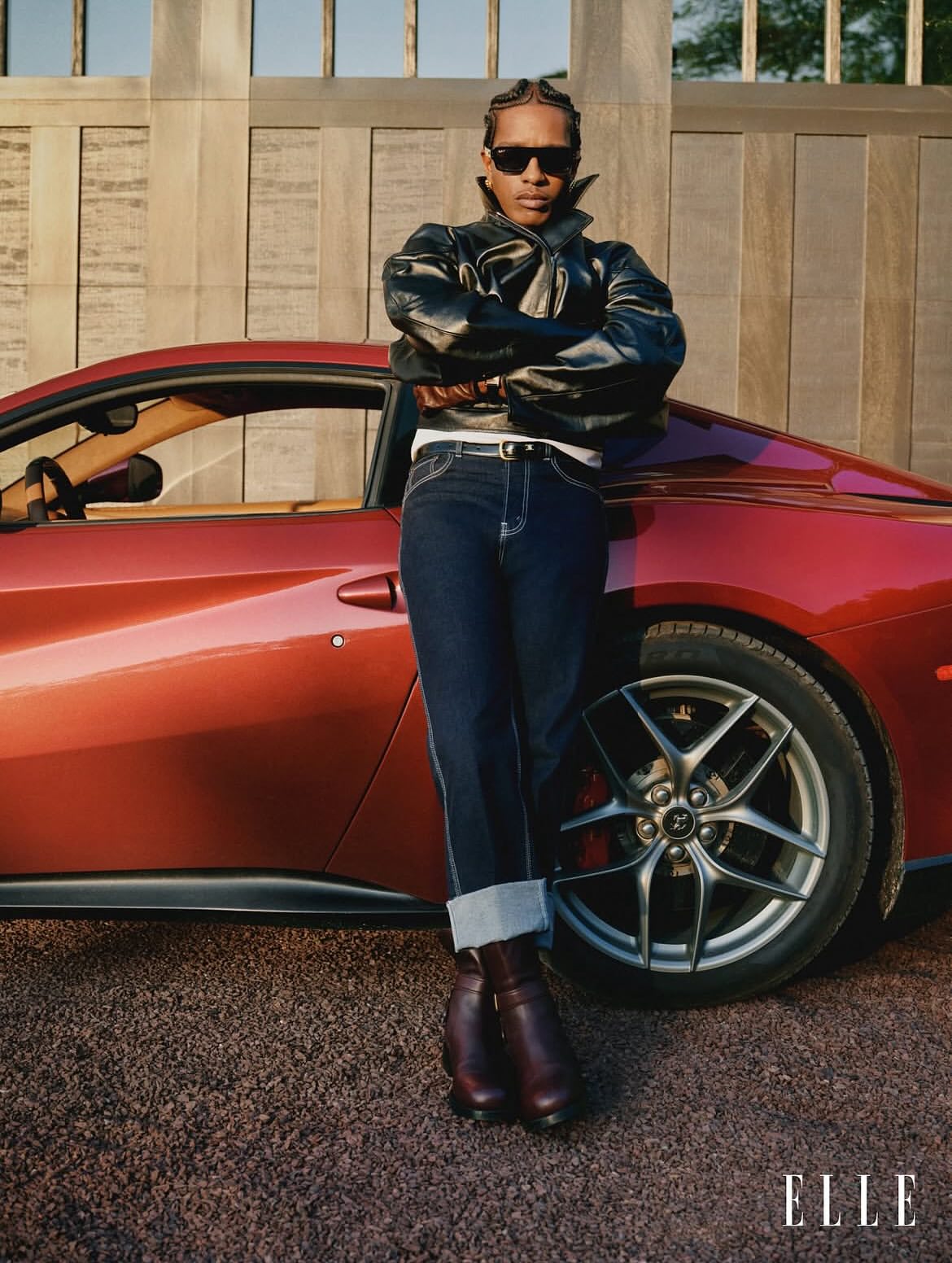 @asaprocky for the cover of @elleusa photographed ...