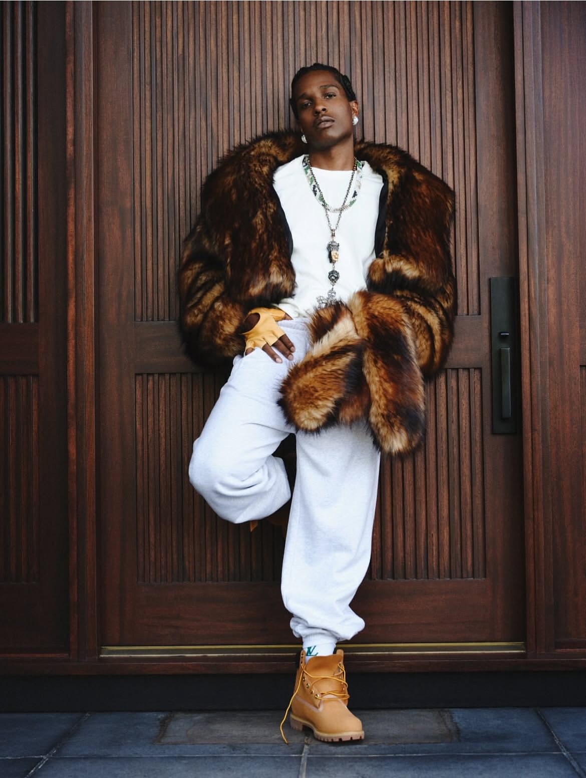@asaprocky for the cover of @elleusa photographed ...