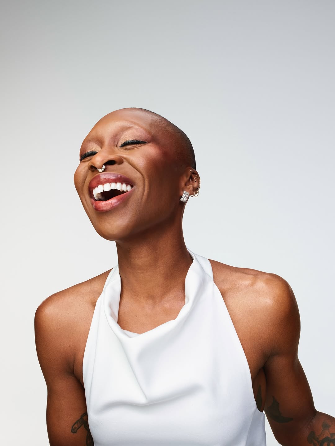 @CynthiaErivo for @clinique Nude Honey Almost Lips...