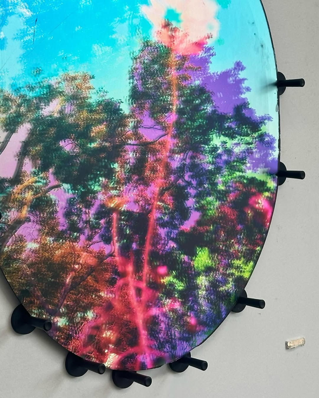 Behind the scenes in the studio, in preparation of...