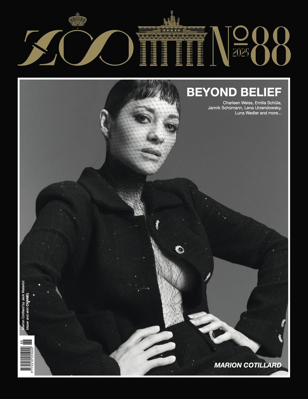 Marion Cotillard for ZOO Magazine issue #88: beyon...