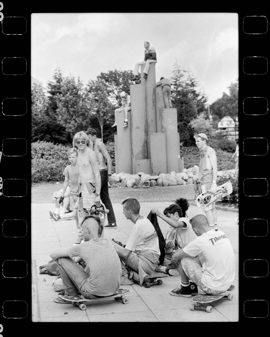 'Read and Destroy' 2023 by Dan Adams. Scanning by ...