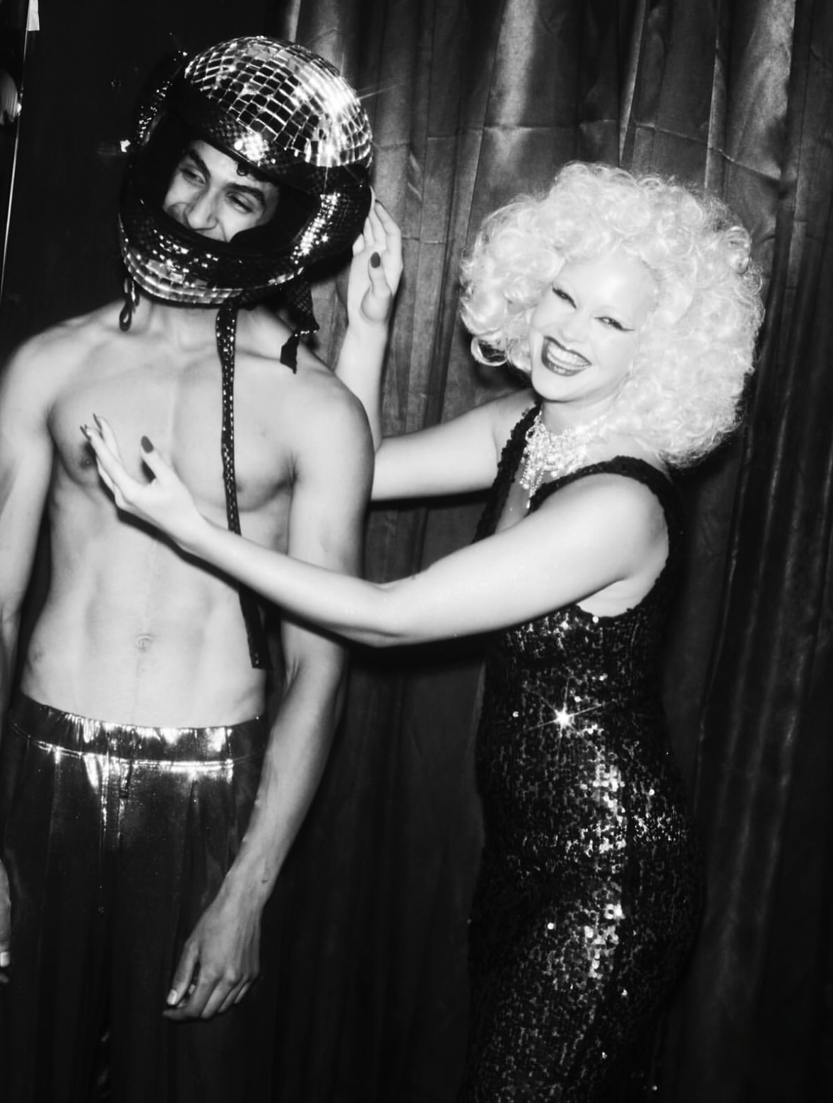 A shimmering vision of nightlife, elegance, and pu...