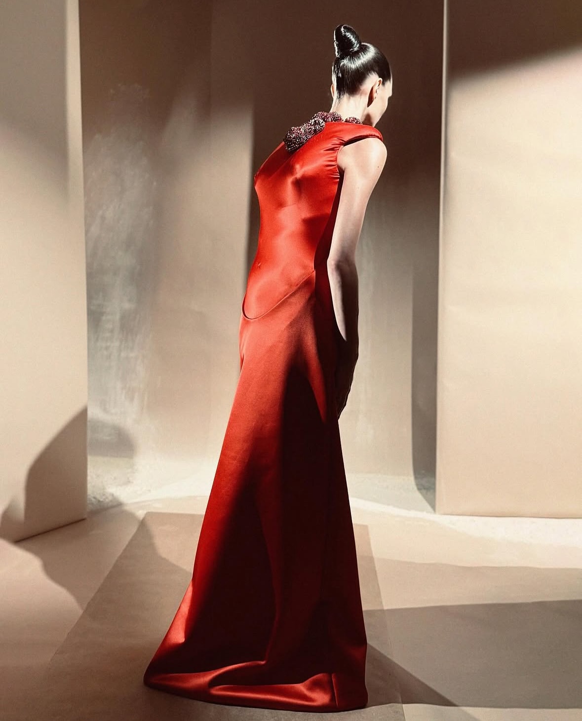 A bold vision where art and fashion merge into tim...