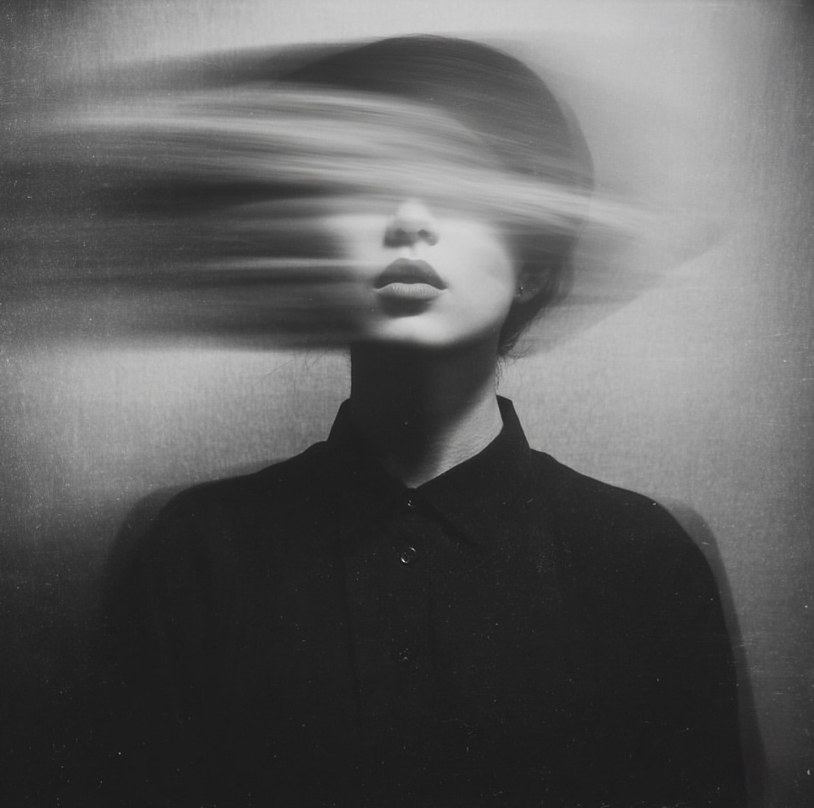 Light dissolves into motion and thought fades into...
