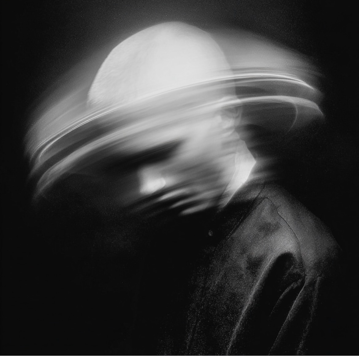 Light dissolves into motion and thought fades into...