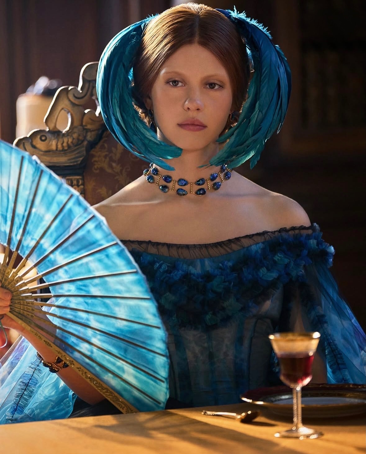 A haunting beauty wrapped in light and shadow.