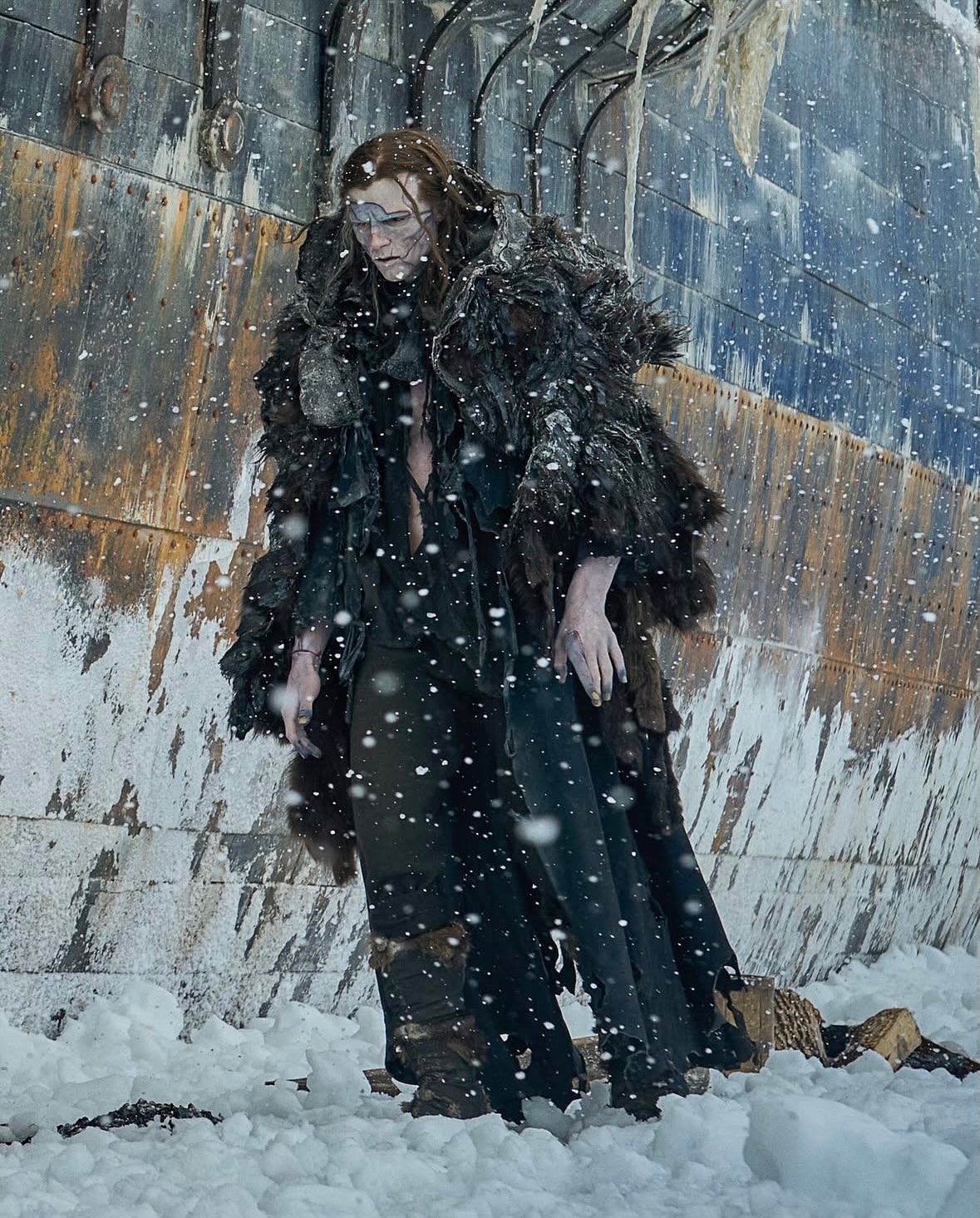 A haunting beauty wrapped in light and shadow.