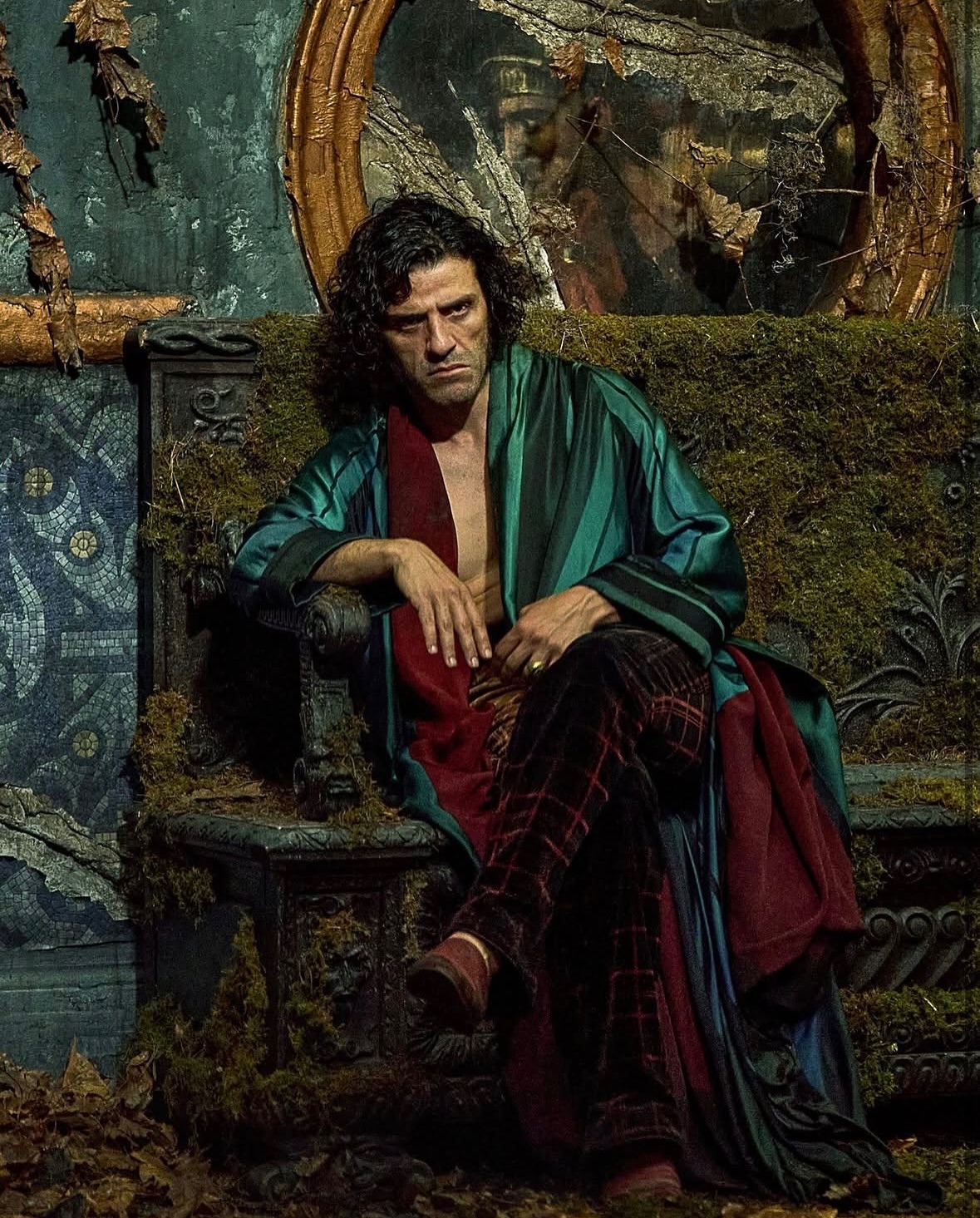 A haunting beauty wrapped in light and shadow.