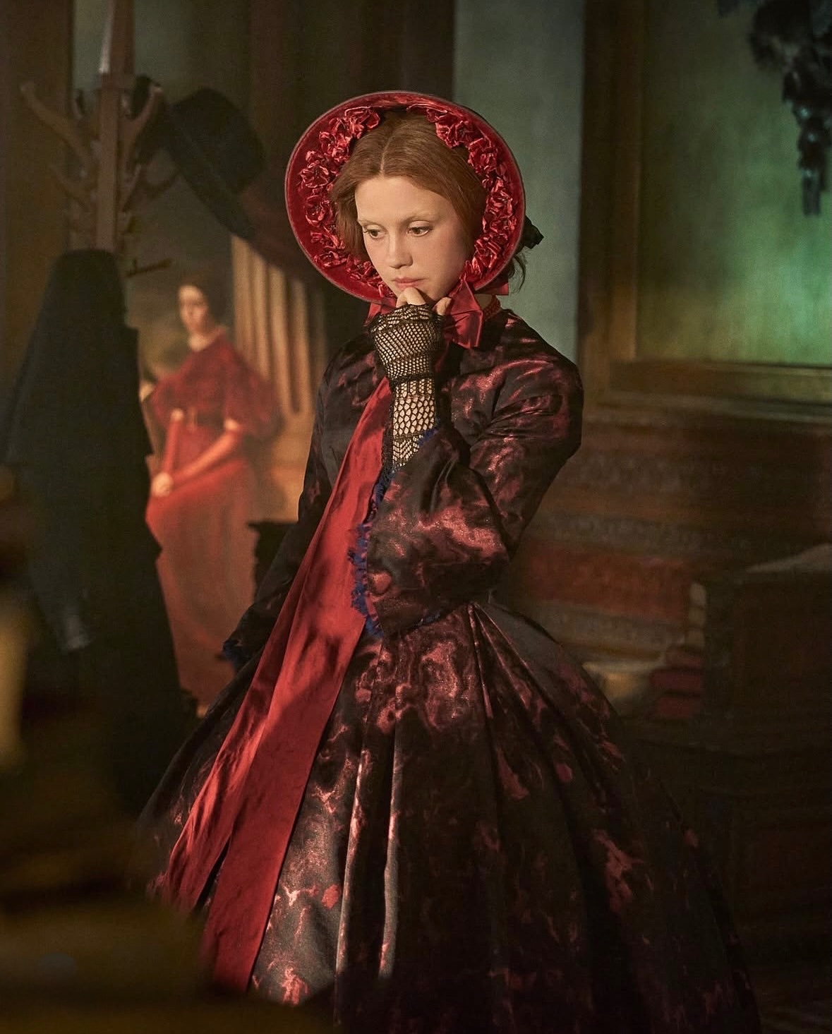 A haunting beauty wrapped in light and shadow.