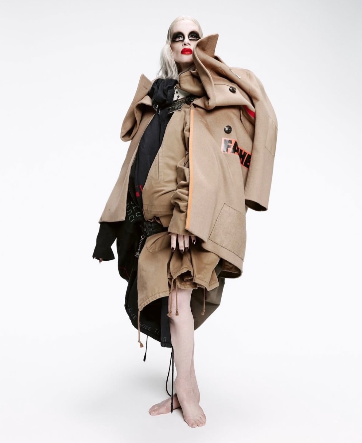 Timeless, fearless, iconic. Kristen McMenamy embod...