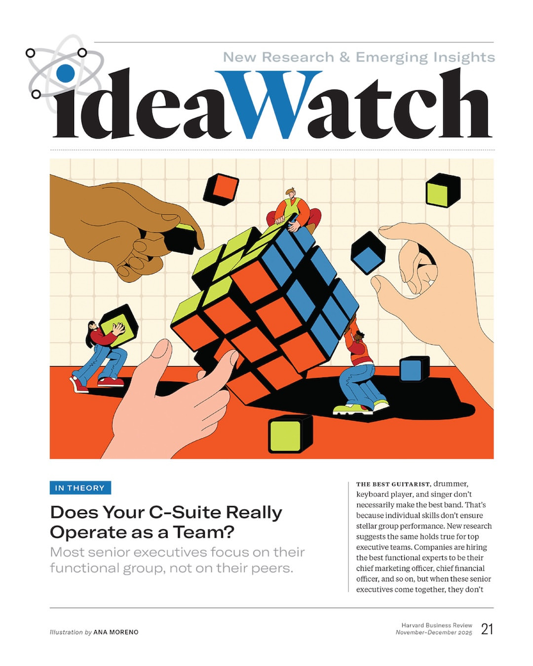 Ana Moreno X Harvard Business Review