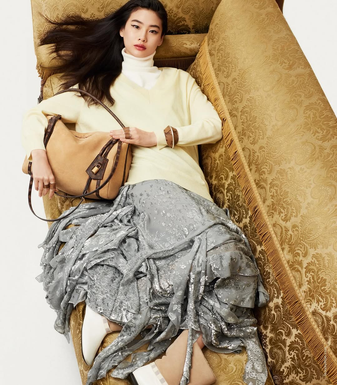 LOUIS VUITTON FALL WINTER 2025 CAMPAIGN starring E...