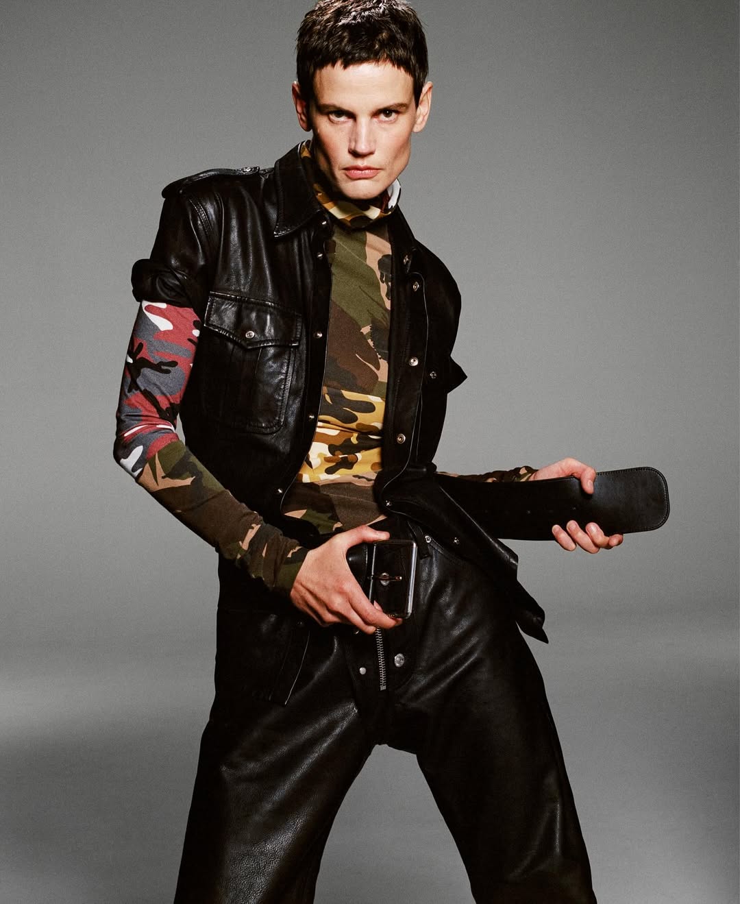 M LE MONDE ISSUE featuring SASKIA DE BRAUW @saskia...