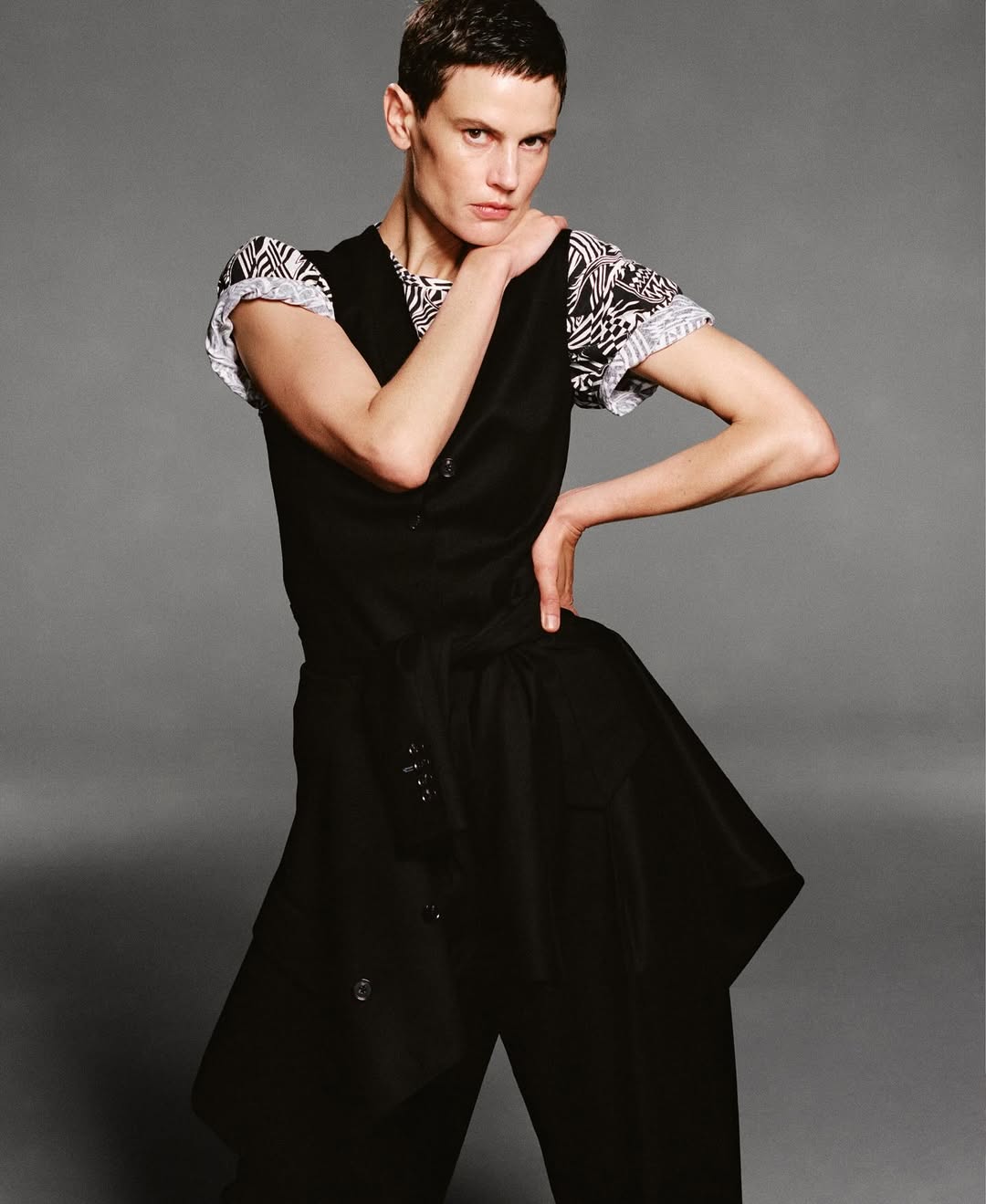 M LE MONDE ISSUE featuring SASKIA DE BRAUW @saskia...