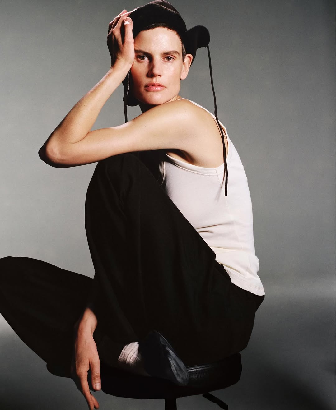 M LE MONDE ISSUE featuring SASKIA DE BRAUW @saskia...