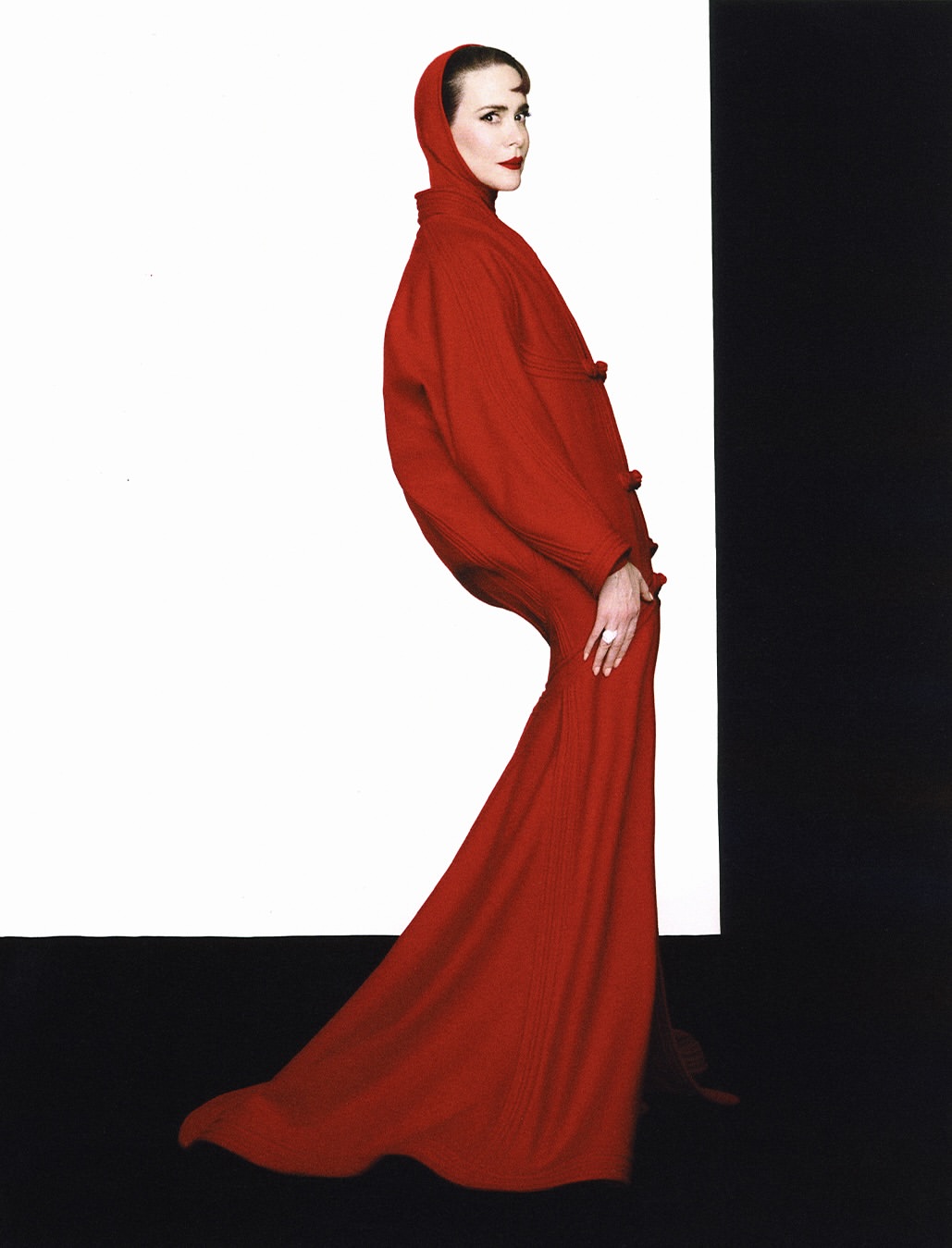 The one and only @mssarahcatharinepaulson for @the...