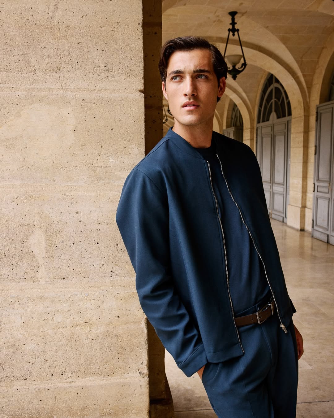 Walk along the streets of Saint Sulpice district a...