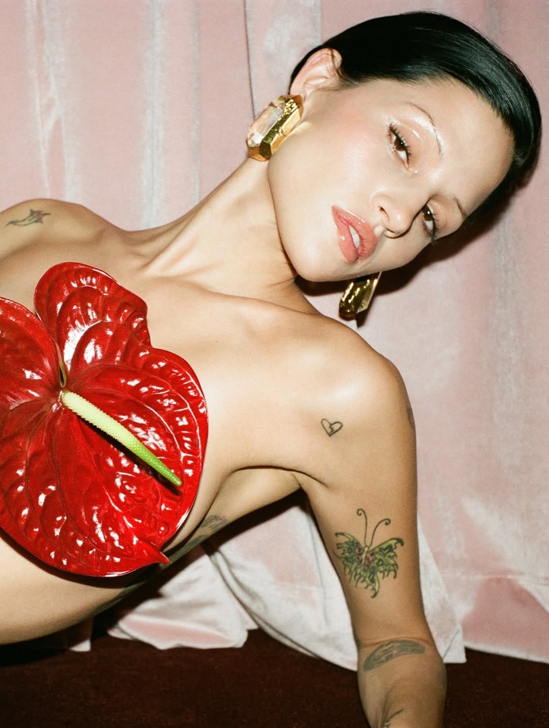 Interview Magazine with @gabbriette in @ysl photog...