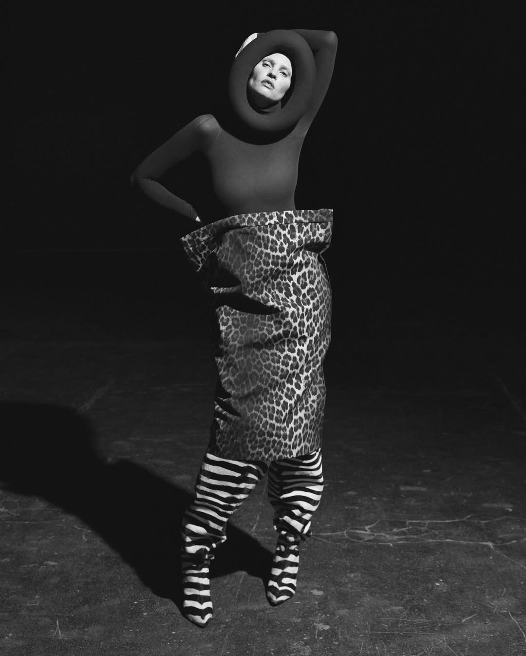 Harper’s Bazaar France with @lara_stone photogra...