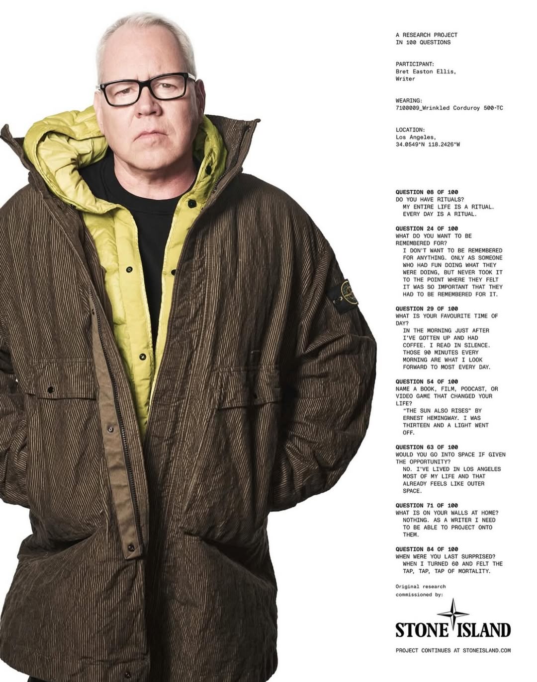 Brett Easton Ellis photographed by David Sims for ...