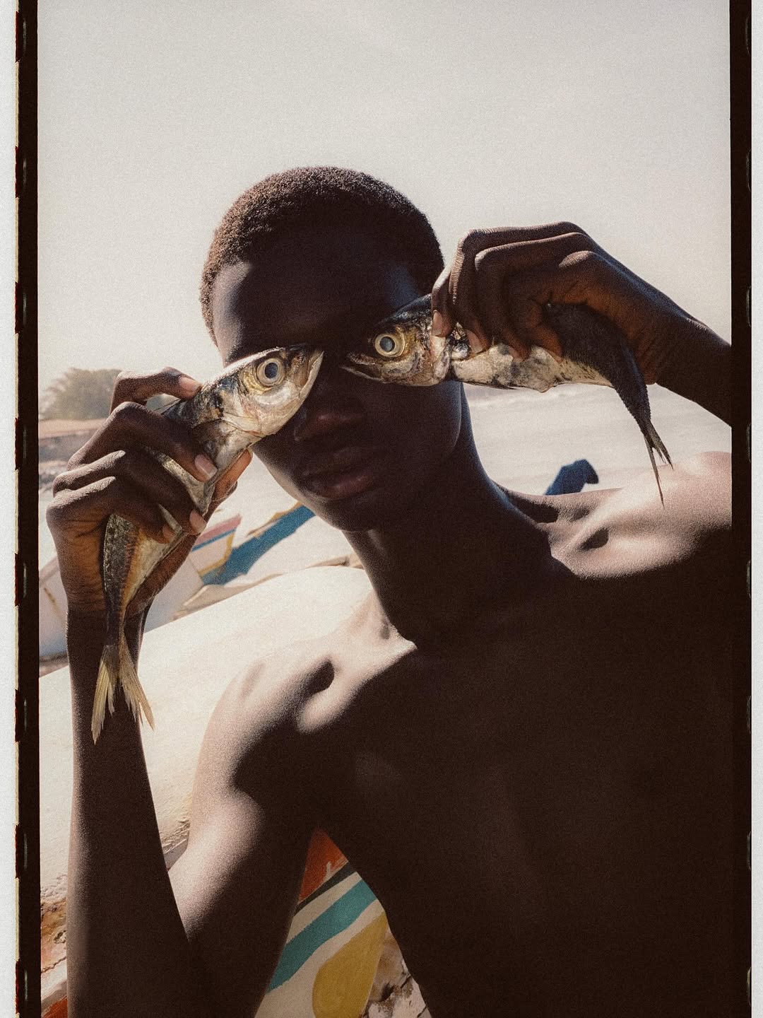 Photographer @bymelaniemauro grew up in Dakar and ...