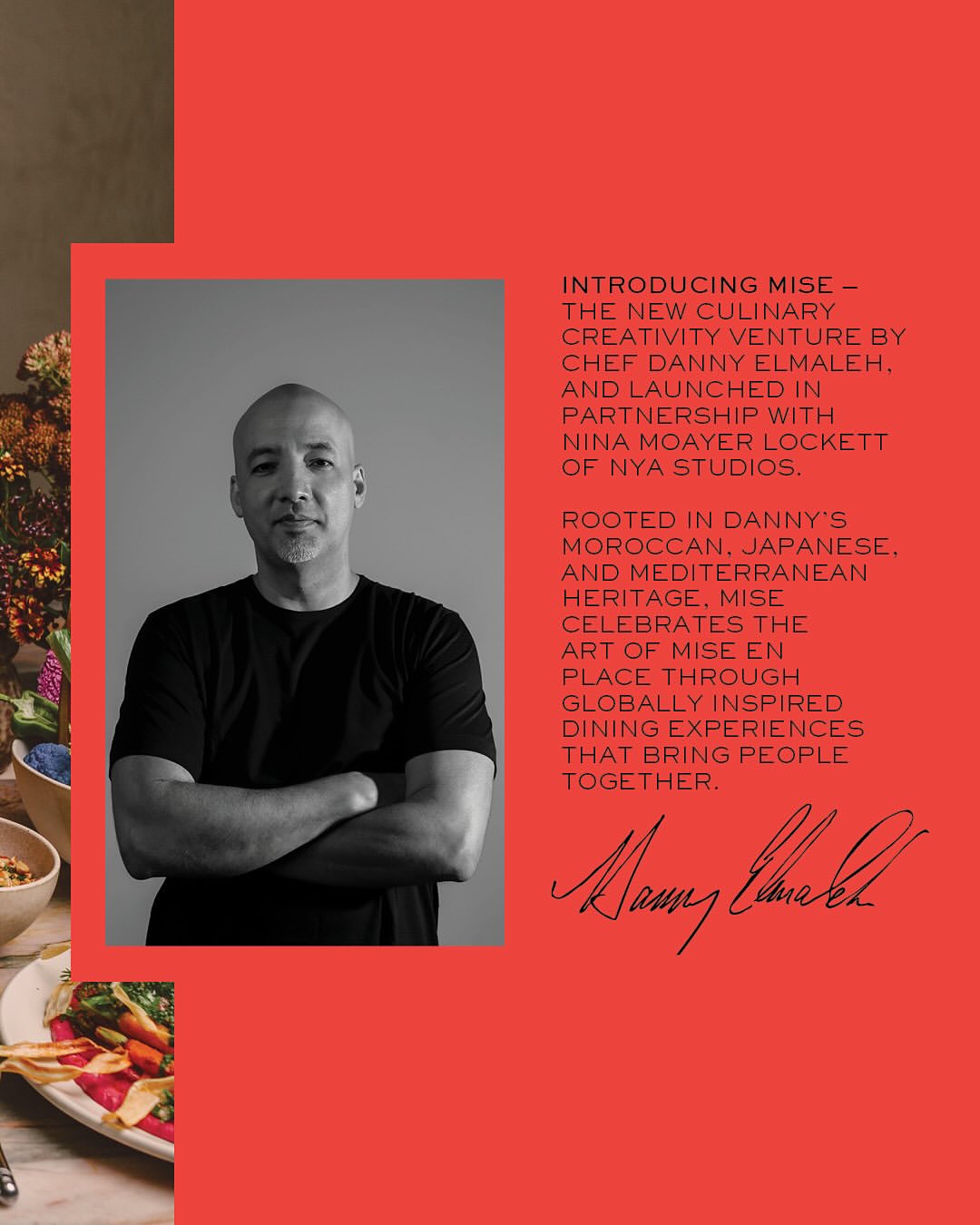 Introducing MISE, our new culinary partnership wit...