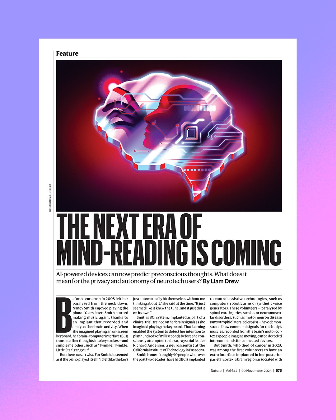 Nature Magazine |  Nov. 25