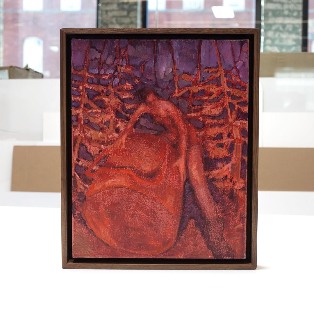 Our talented framing team created this custom natu...