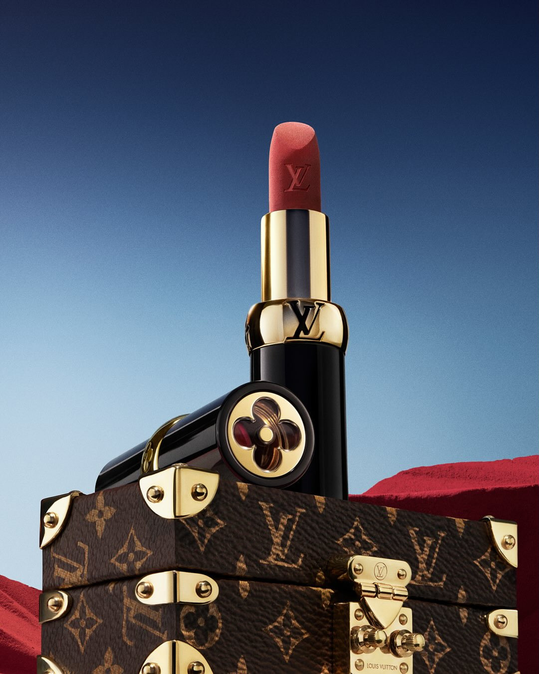 Louis Vuitton’s first beauty campaign called for...