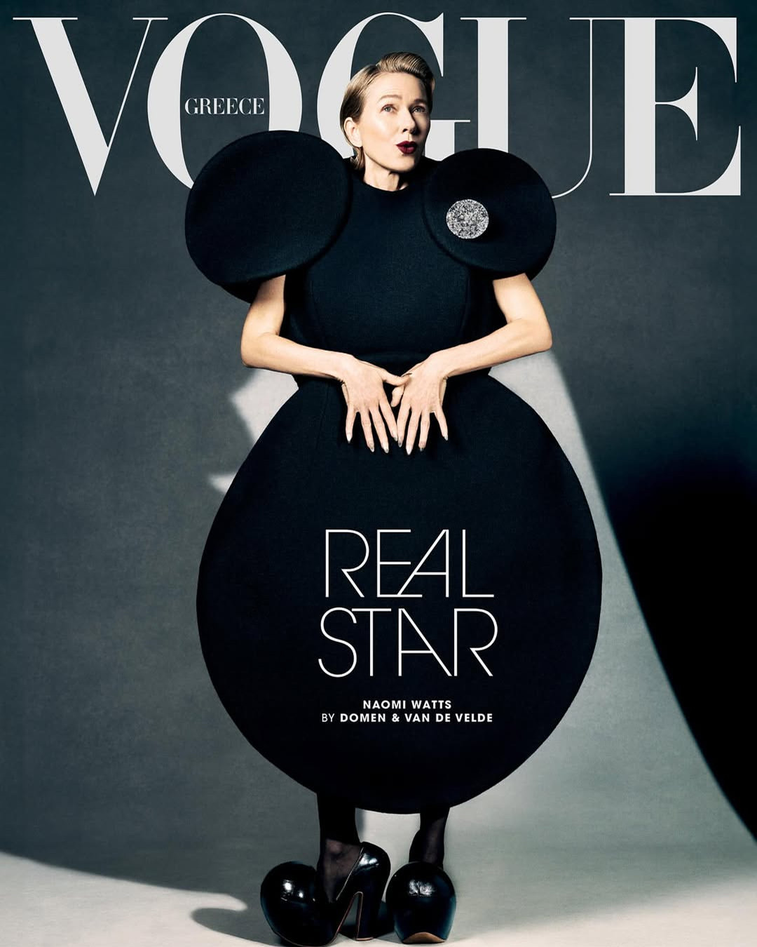 Naomi Watts for Vogue Greece, bringing an editoria...