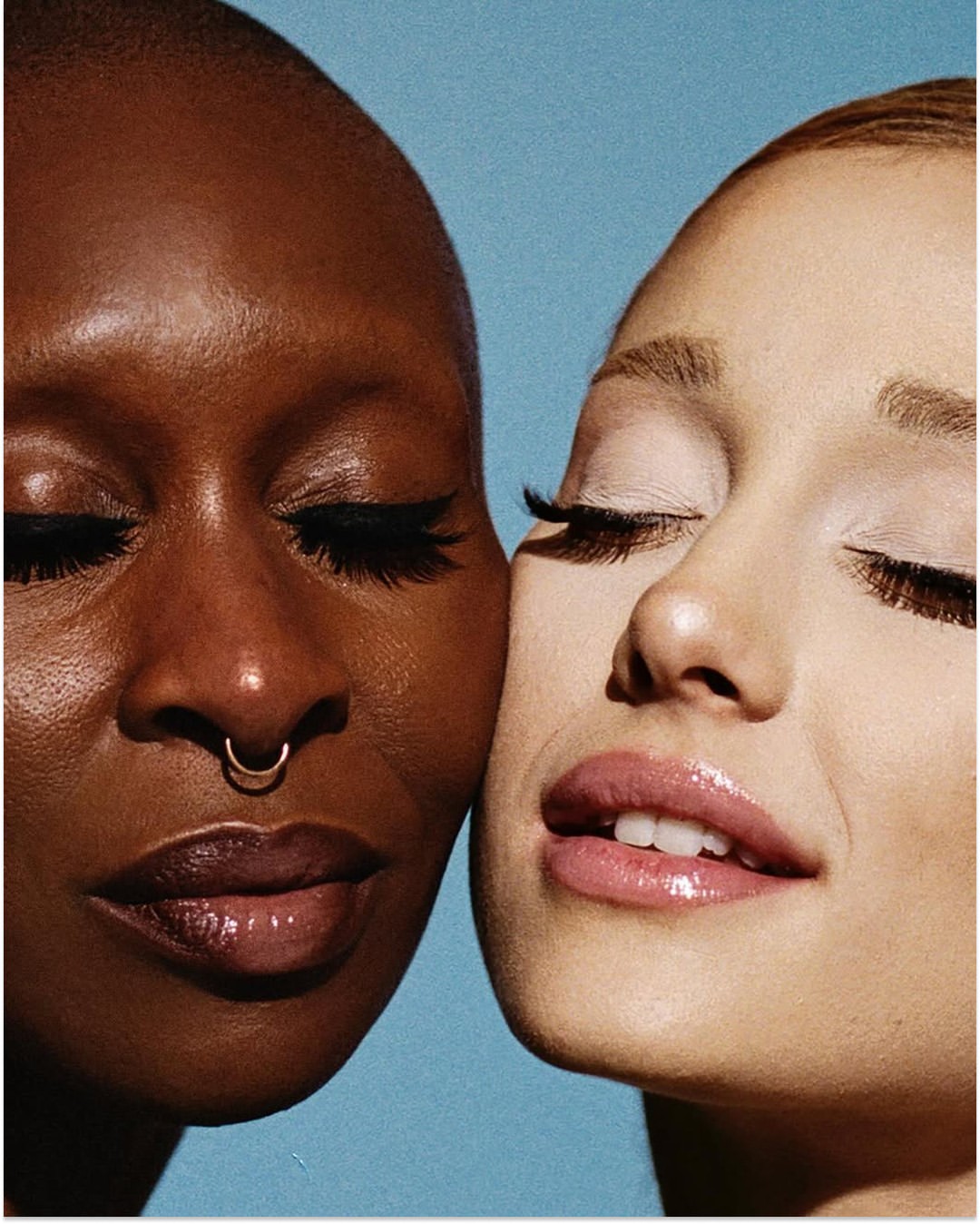 Another look at @arianagrande and @cynthiaerivo in...