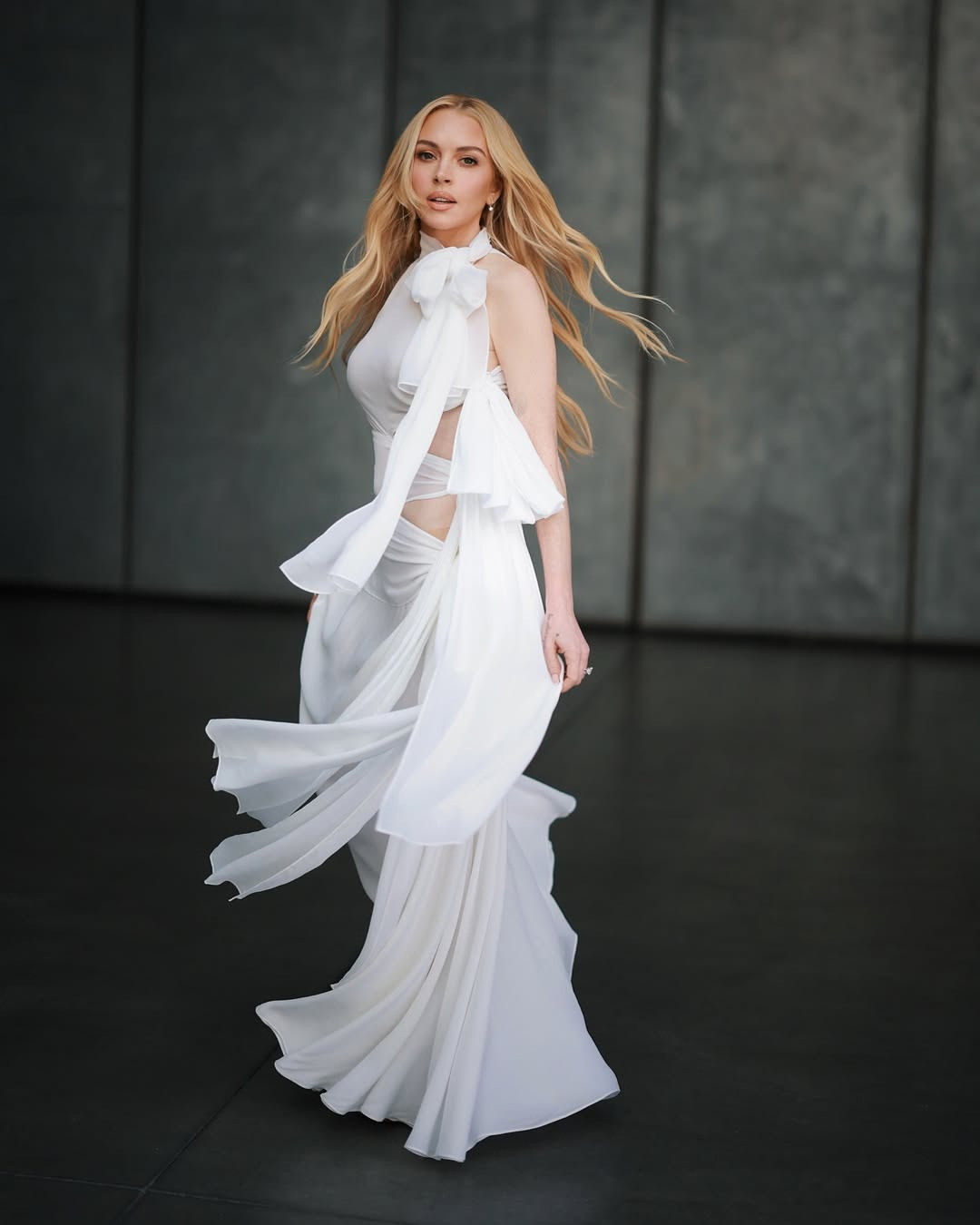 Lindsay Lohan, in focus and in her element.⁠ A q...