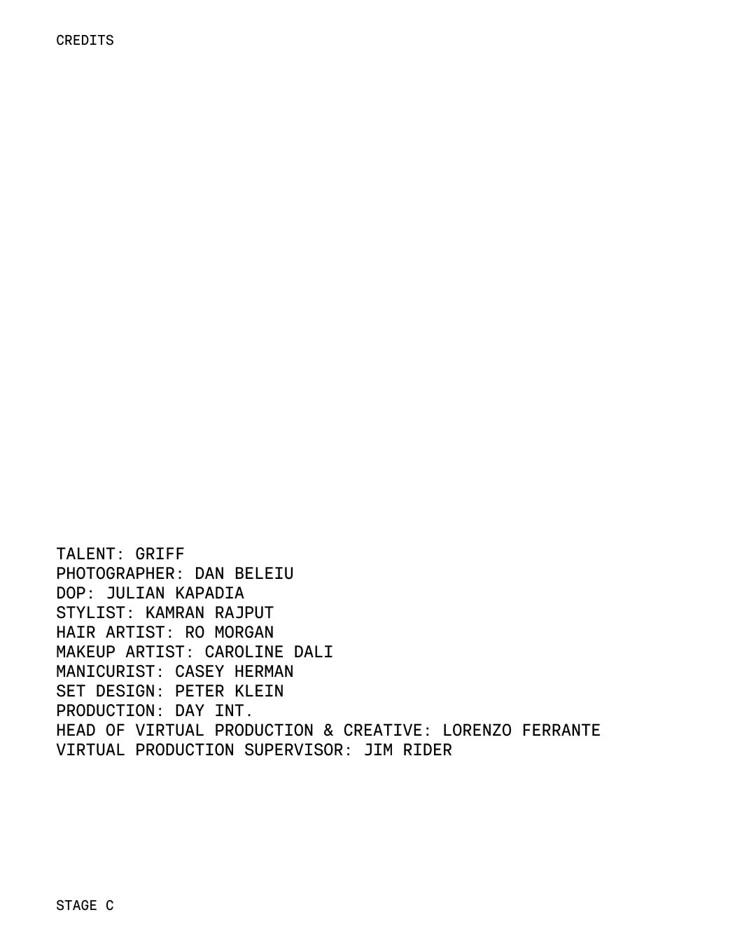 Griff for Coach, in a world built to match the moo...