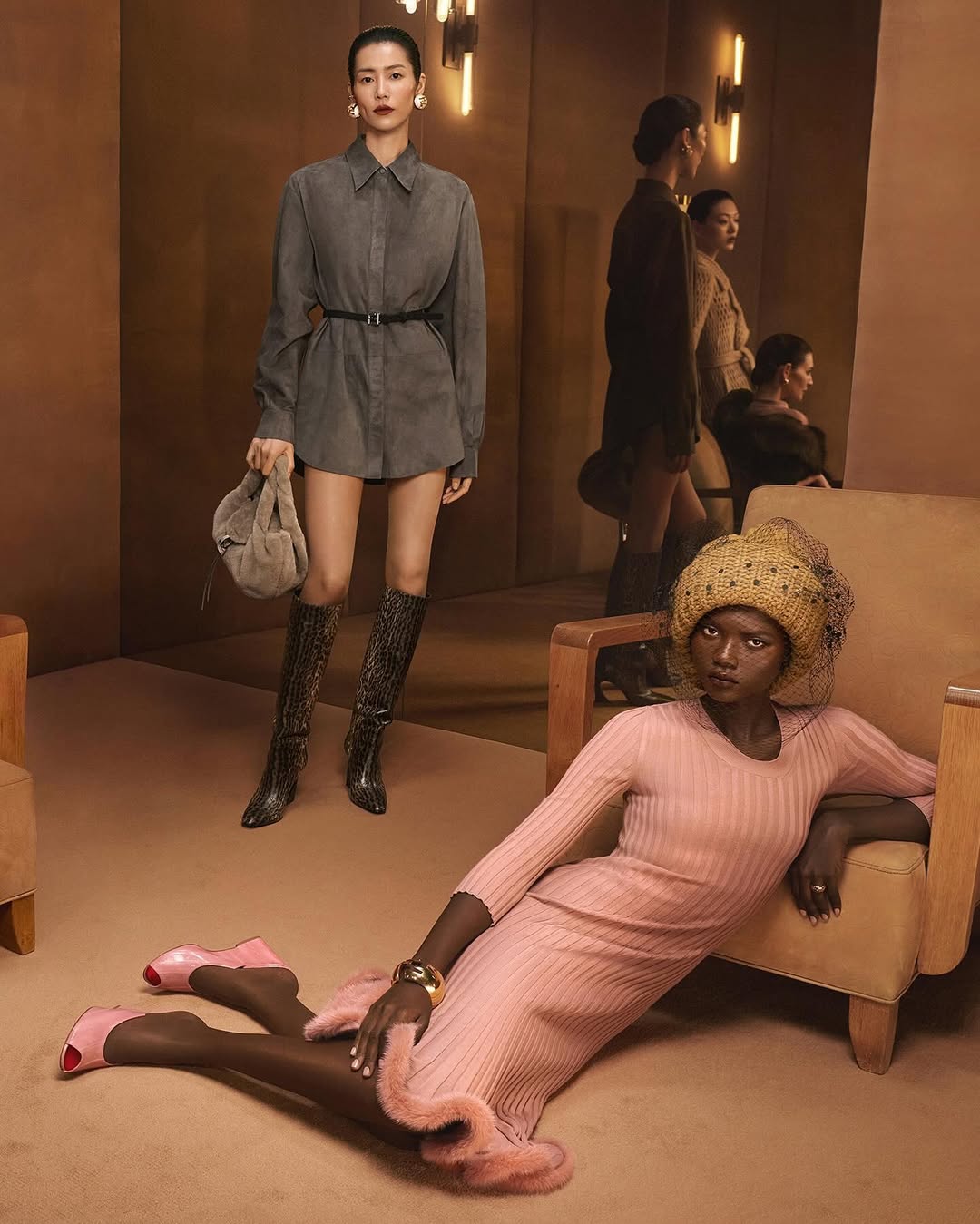 Fendi Fall/Winter 2025 Campaign shot by Steven Mei...