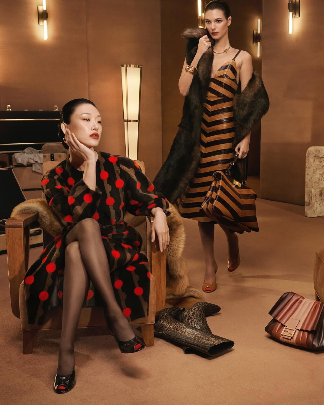 Fendi Fall/Winter 2025 Campaign shot by Steven Mei...